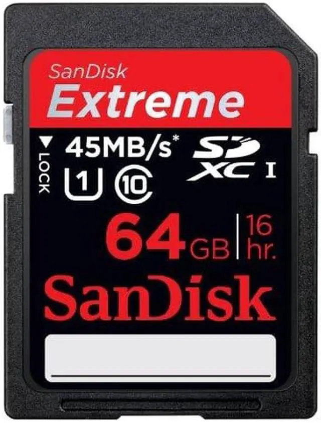 Alt view image 7 of 9 - SanDisk 64GB 64G Extreme SD SDHC SDXC Card UHS-I Class 10 45MB/s 300X with USB 3.0 RV33 Reader