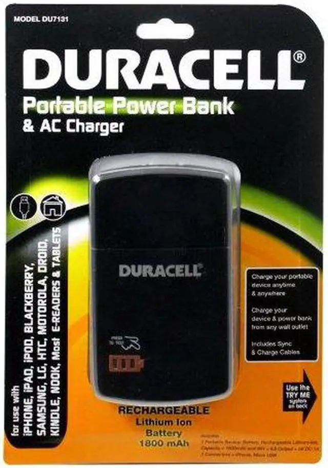 Alt view image 15 of 17 - Duracell Battery Back-Up USB and AC