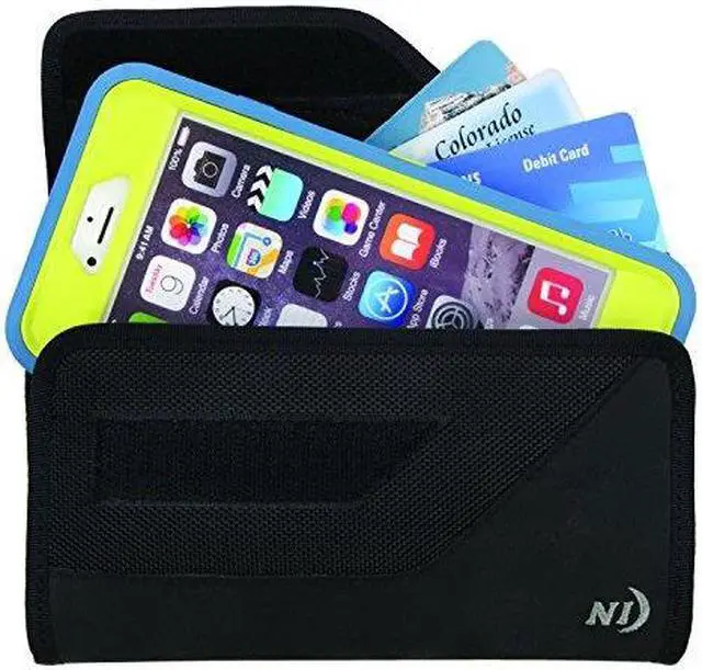 Alt view image 2 of 20 - Nite Ize Black Solid Clip Case Sideways Holster - XXL CCS2L-01-R3