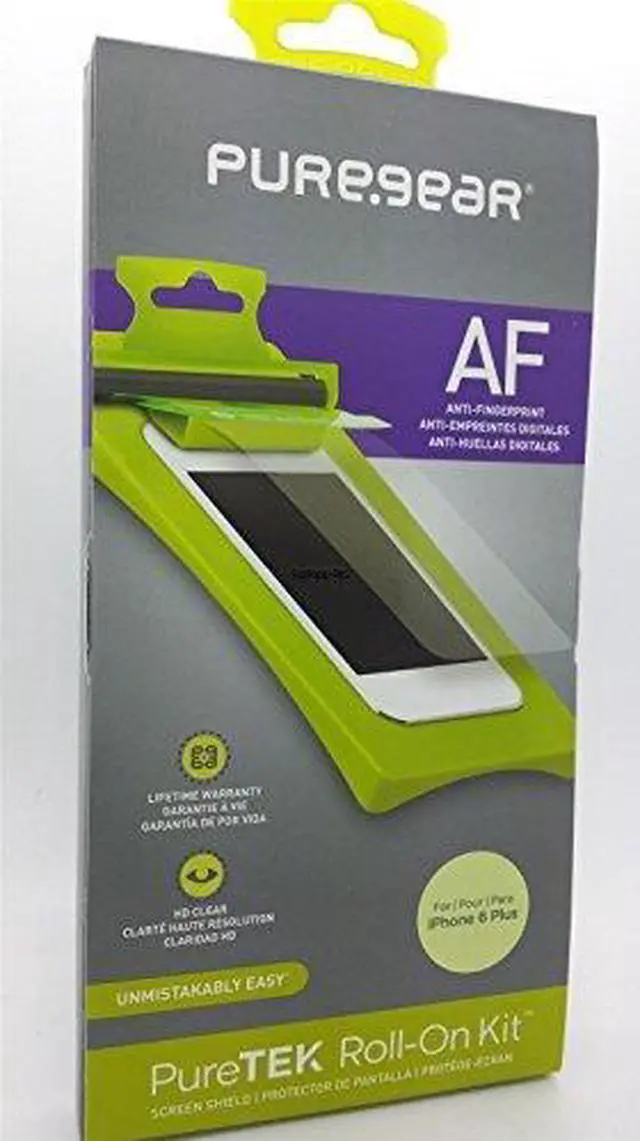 Alt view image 3 of 8 - PureGear Puretek Roll-on Shield Kit Anti-Fingerprint for iPhone 6 Plus 5.5in 60810PG