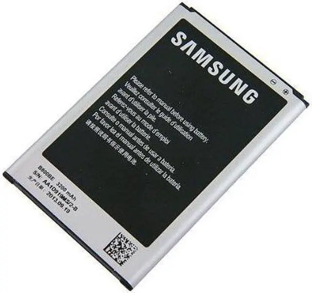 Alt view image 5 of 8 - Genuine Samsung B800BU Original 3200mAh Cellphone Battery for Galaxy Note 3 N9005 N9000