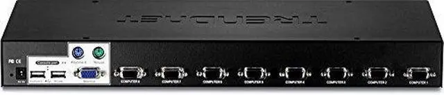 Main image of TRENDnet TK-803R 8-Port Usb/Ps/2 Rack Mount Kvm Switch (Black)