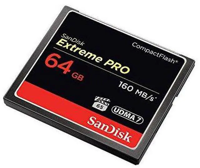 Alt view image 7 of 20 - Sandisk Extreme Pro Compactflash 64 Gb