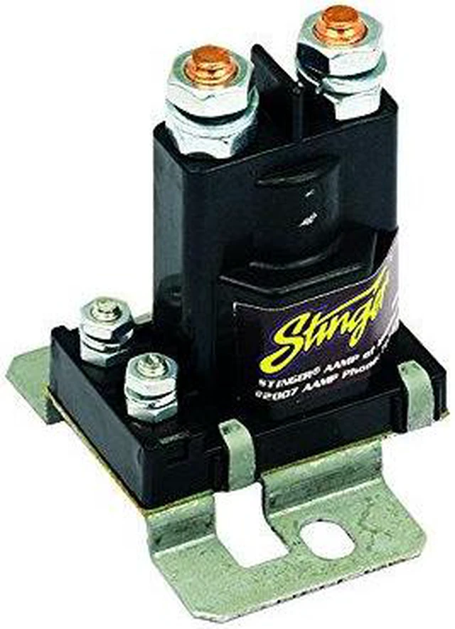 Alt view image 4 of 19 - STINGER SGP38 CAR AUDIO 80 AMP 12V DUAL BATTERY HIGH CURRENT RELAY & ISOLATOR