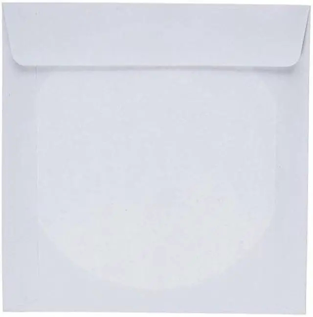 Alt view image 4 of 7 - CD/DVD Window Envelopes 5"x5" 250/BX White