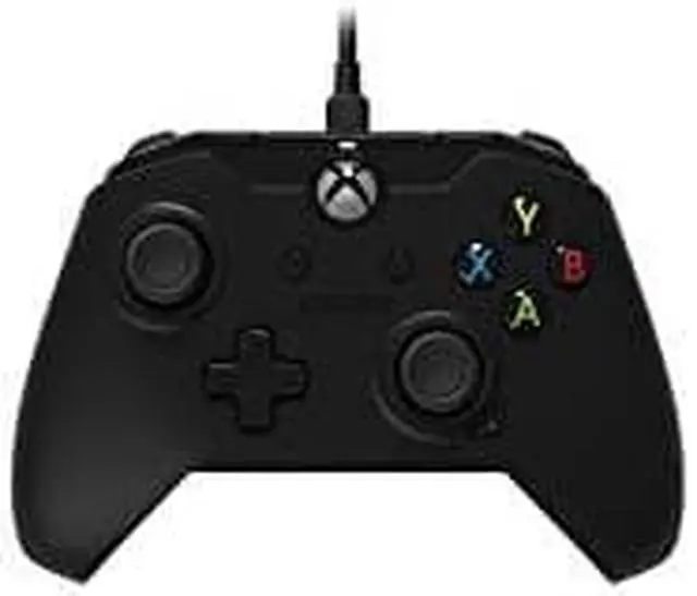 Alt view image 2 of 8 - PDP Wired Controller for Xbox One & PC, Black, 048-082-NA