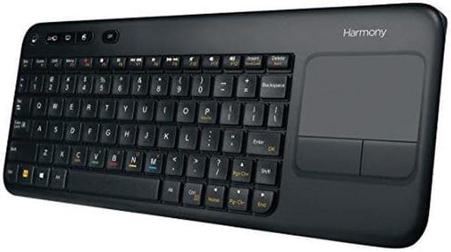 Alt view image 5 of 12 - Logitech K410 Harmony Smart Keyboard  2.4GHz Wireless Touch Keyboard (Logitech K400 Upgraded)