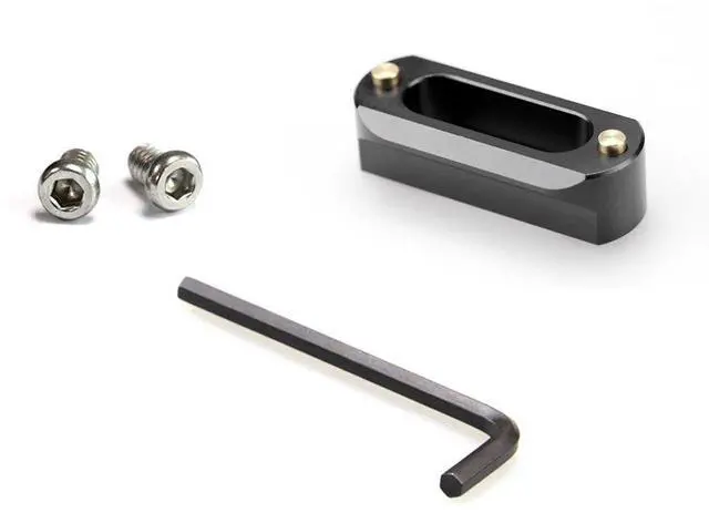 Alt view image 8 of 19 - SMALLRIG DSLR Rigs Quick Release QR Safety Rail 46mm Compatible with RED Epic/Scarlet, Black Magic Camera etc.