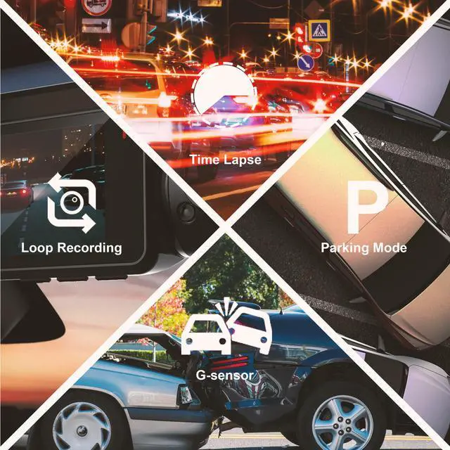 Alt view image 6 of 7 - REXING V3 Basic Dual Camera Front and Inside Cabin Infrared Night Vision Full HD 1080p WiFi Car Taxi Dash Cam with Supercapacitor, 2.7" LCD Screen (V3 Basic - Without GPS)