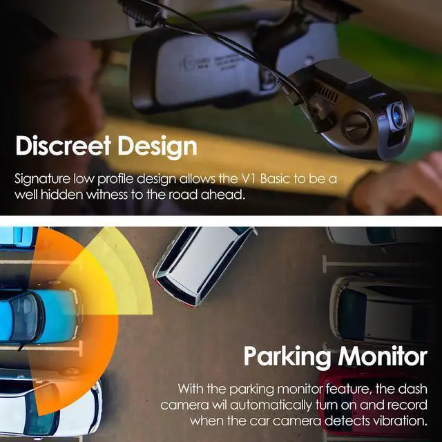 Alt view image 5 of 7 - Rexing V1 Basic 1080p Dash Cam