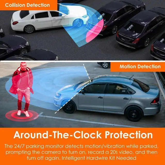 Alt view image 4 of 7 - Rexing V33 3 Channel 1440p+1440p+1440p Front, Cabin and Rear Camera Dashcam with Built-in Wi-Fi & GPS