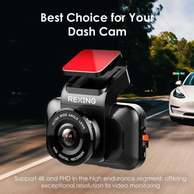 Alt view image 4 of 6 - REXING 64GB microSDXC UHS-3 4K Full HD Video High Speed Transfer Monitoring SD Card with Adapter for Dash Cams, Surveillance System, Security Camera, & Body Cam