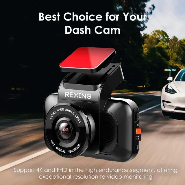 Alt view image 7 of 7 - REXING 256GB microSDXC UHS-3 4K Full HD Video High-Speed Transfer Monitoring SD Card with Adapter for Dash Cams, Surveillance Systems, Security Cameras, & Body Cam