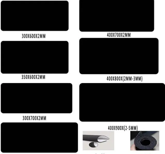 Alt view image 2 of 2 - Japan Bleach Rukia Moon Large Gaming Mouse Pad Gamer Locking Edge Keyboard Mouse Mat Gaming Desk Mousepad for CS GO