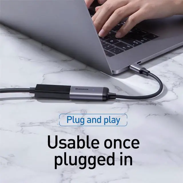 Alt view image 2 of 6 - USB C HUB to HDMI 4K VGA Mini DP Adapter Type C Hub For MacBook Pro Air USB-C HUB Splitter Converter For Huawei Matebook