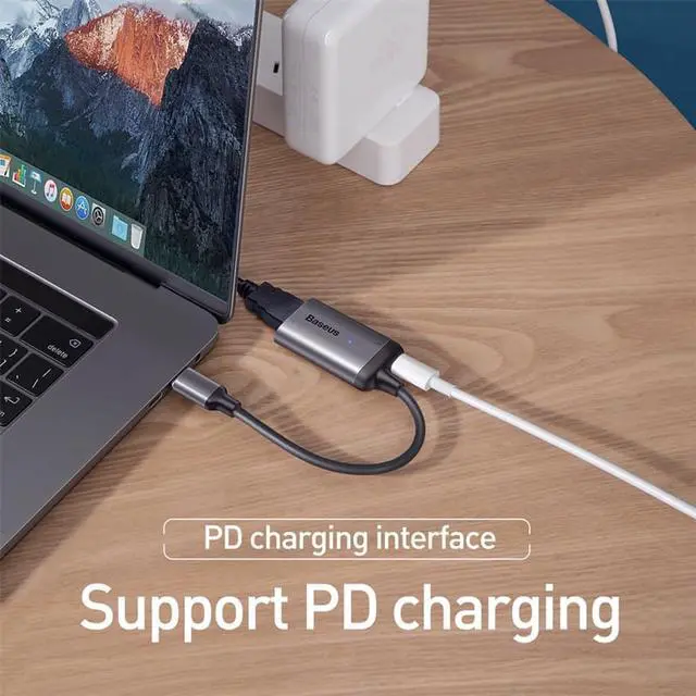 Alt view image 5 of 6 - USB C HUB to HDMI 4K VGA Mini DP Adapter Type C Hub For MacBook Pro Air USB-C HUB Splitter Converter For Huawei Matebook