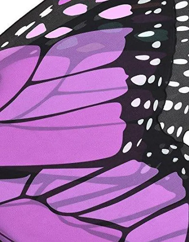 Alt view image 8 of 20 - Douglas Toys Dreamy Dress-ups Purple Monarch Butterfly Fabric Wings