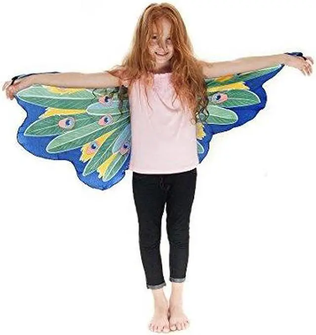 Alt view image 9 of 14 - Peacock Wings - Dress-Up Toys by Douglas Cuddle Toys (50599)