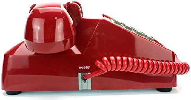 Alt view image 4 of 14 - Scitec 2510E Red Single Line Emergency Desk Phone
