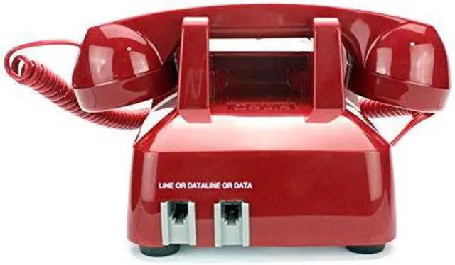Alt view image 3 of 14 - Scitec 2510E Red Single Line Emergency Desk Phone