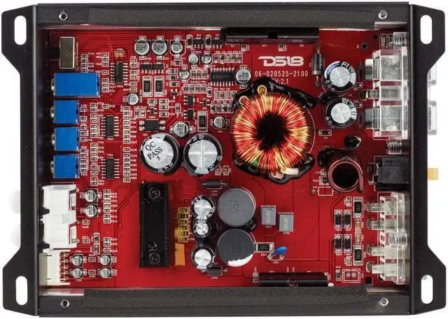 Alt view image 5 of 10 - DS18 CANDY-X2B 800 Watt 2 Channel Amplifier Car Stereo Audio Mini Compact Amp