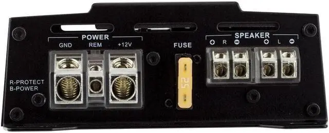 Alt view image 4 of 10 - DS18 CANDY-X2B 800 Watt 2 Channel Amplifier Car Stereo Audio Mini Compact Amp