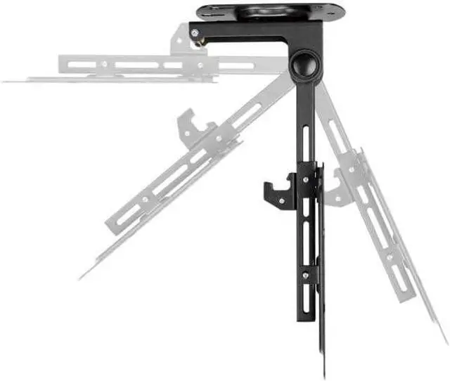 Alt view image 3 of 7 - Boost Industries CM-2355 Manual Flip Down Swivel TV Ceiling Mount for 23" - 55" Screens
