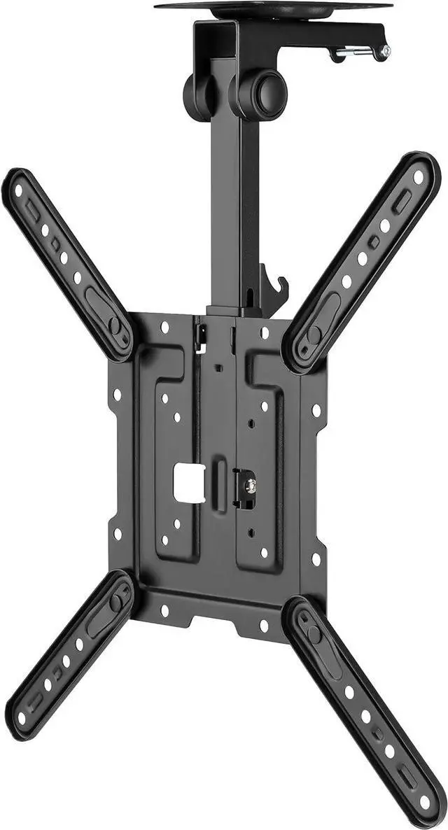 Alt view image 6 of 7 - Boost Industries CM-2355 Manual Flip Down Swivel TV Ceiling Mount for 23" - 55" Screens