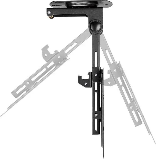Alt view image 3 of 6 - Boost Industries CM-1943 Manual Flip Down Swivel TV Ceiling Mount for 19" - 43" Screens