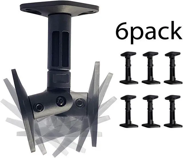 Main image of Boost Industries CWSM Universal Home Theater Speaker Brackets, Tilt, Swivel (3 Pairs)