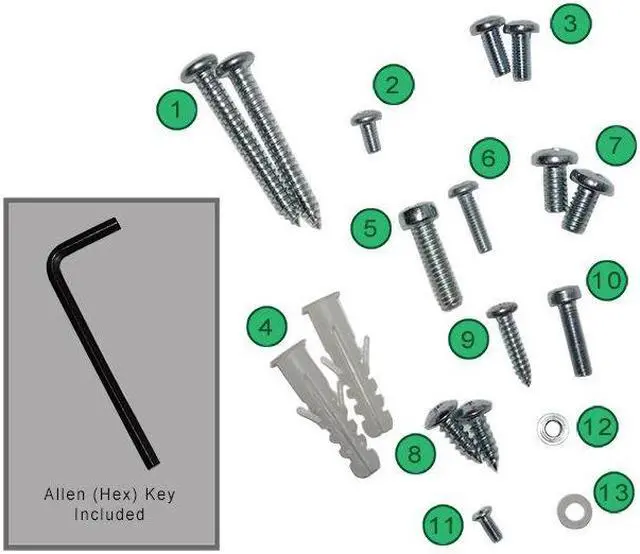 Alt view image 4 of 4 - Boost Industries CWSM Universal Home Theater Speaker Brackets, Tilt, Swivel (3 Pairs)