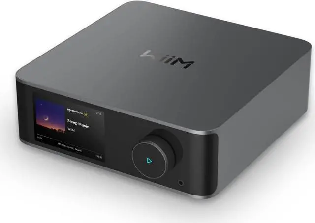 Main image of WiiM Ultra Streaming music player and digital preamp with Wi-Fi®, Google Cast, Bluetooth®, and 3.5" touchscreen (Space Gray)