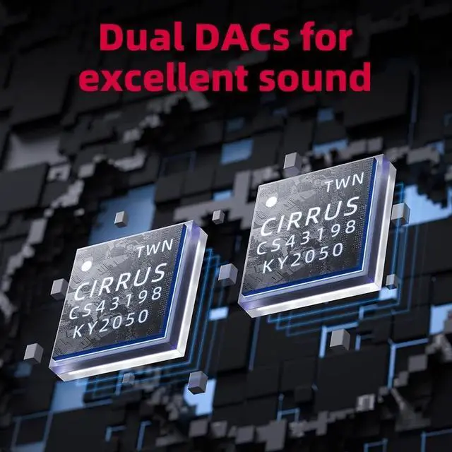 Alt view image 3 of 4 - FiiO KA5 USB DAC Headphone Amp with 3.5mm and 4.4mm Outputs