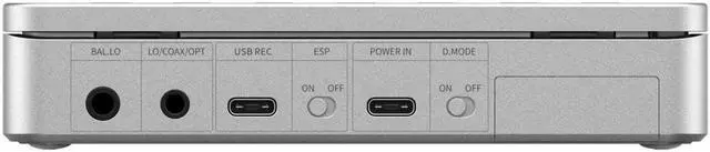 Alt view image 4 of 4 - FiiO DM13 BT Portable CD Player with Bluetooth (Silver)