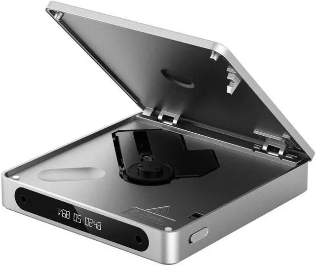 Alt view image 2 of 4 - FiiO DM13 BT Portable CD Player with Bluetooth (Silver)