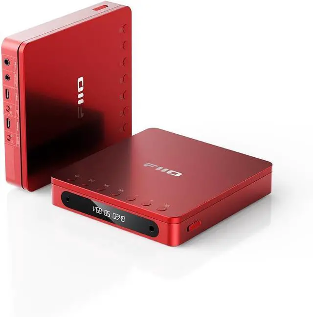 Alt view image 2 of 3 - FiiO DM13 BT Portable CD Player with Bluetooth (Red)