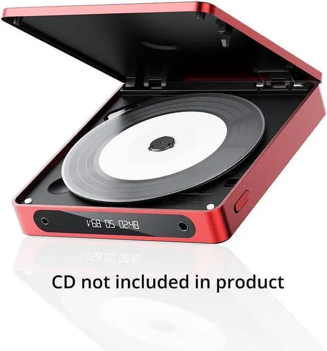 Alt view image 3 of 3 - FiiO DM13 BT Portable CD Player with Bluetooth (Red)