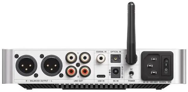 Alt view image 3 of 7 - FiiO K13 R2R Desktop DAC and Headphone Amplifier (Silver)