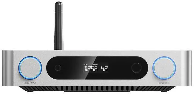 Alt view image 2 of 7 - FiiO K13 R2R Desktop DAC and Headphone Amplifier (Silver)