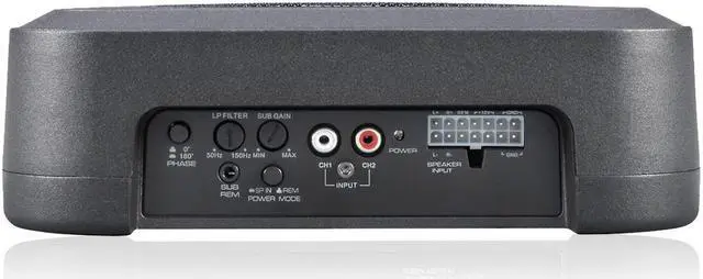 Alt view image 2 of 6 - Alpine PWE-S8 High-Performance Quad-Coil Subwoofer System(COMPACT POWERED SUBWOOFER)