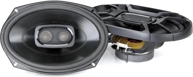 Alt view image 2 of 14 - Polk Audio DB692 6 in.x9 in. Coaxial Speakers with Marine Certification
