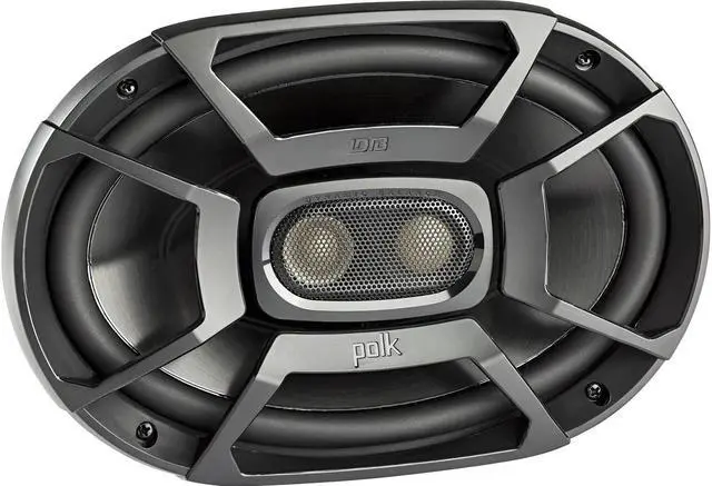 Alt view image 3 of 14 - Polk Audio DB692 6 in.x9 in. Coaxial Speakers with Marine Certification