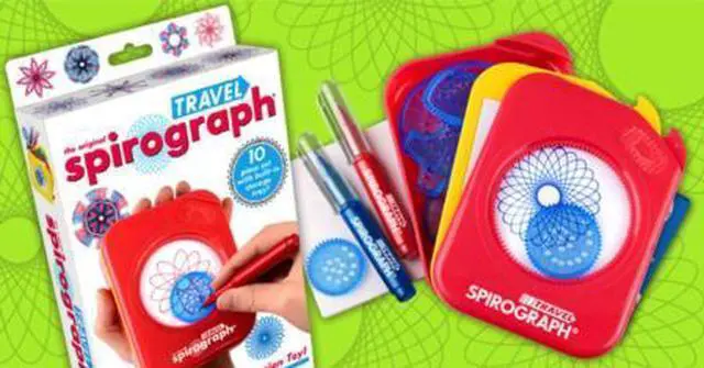Alt view image 2 of 9 - Travel Spirograph - Craft Kit by Kahootz (Spirograph) (01020)