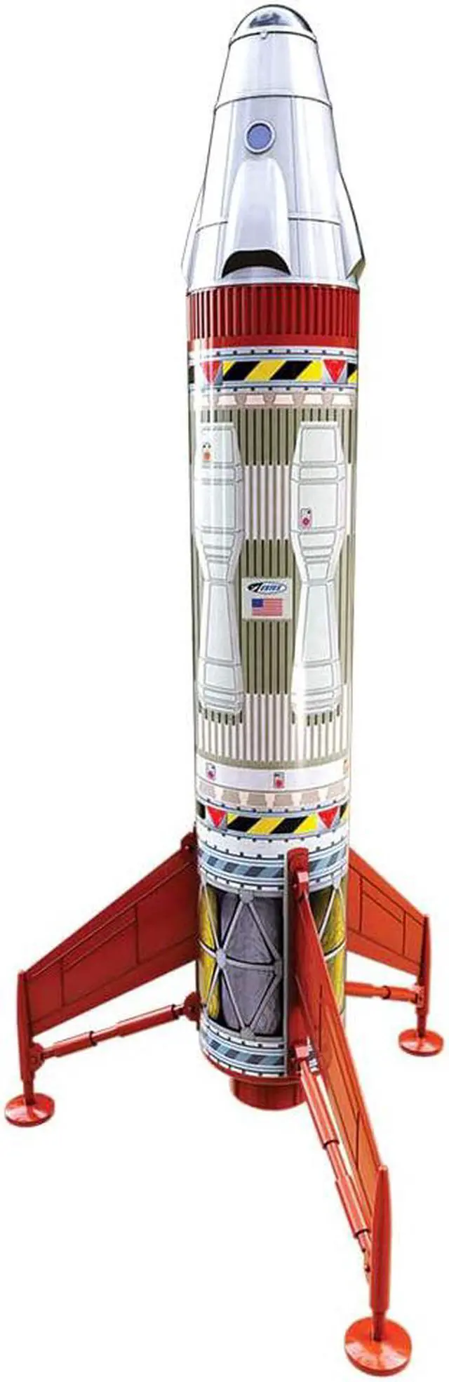 Alt view image 2 of 6 - Estes Destination Mars Colonizer Model Rocket Starter Set - Includes Rocket Kit (Beginner Skill Level), Launch Pad, Launch Controller, Glue, Four AA Batteries, and Two Engines