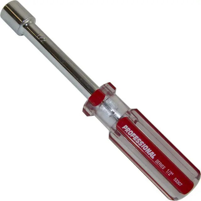 Main image of 1/2" Nut Driver with Hollow Shaft, Made in USA