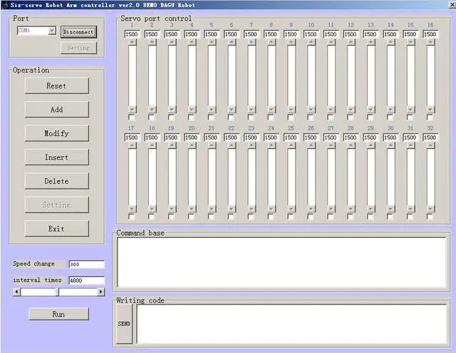 Alt view image 7 of 7 - DAGU 6DOF Robotic Arm with 6 Degrees of Freedom, Includes 6 Servos and Microcontroller