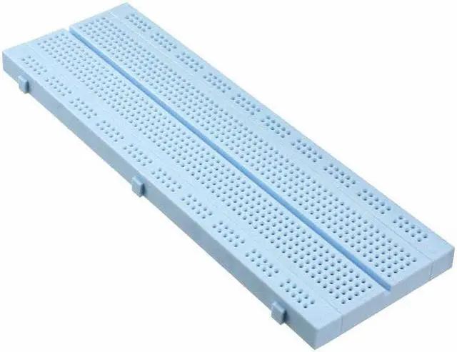 Main image of High Temperature Solderless Breadboard, 830 Tie Points, 6.5" x 2.14"