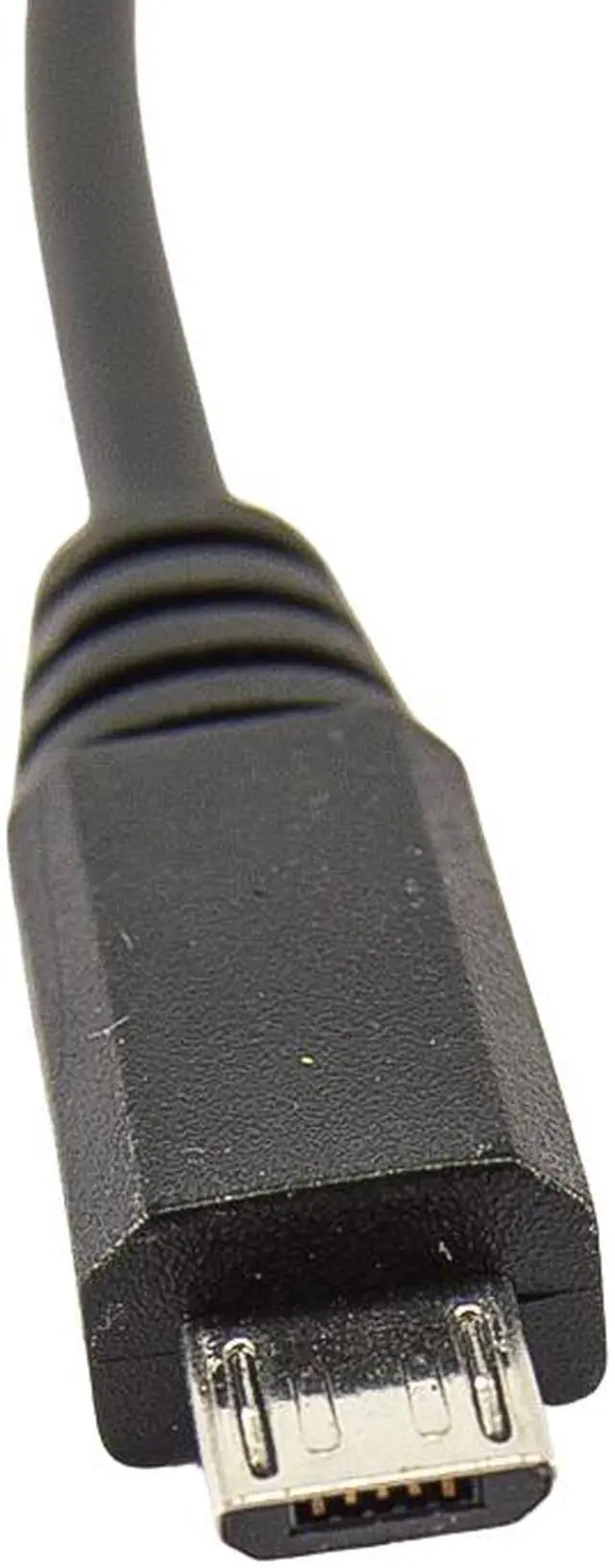 Alt view image 6 of 6 - MHL 5-Pin MicroUSB to HDMI Adapter Cable 1080p Video Audio Output