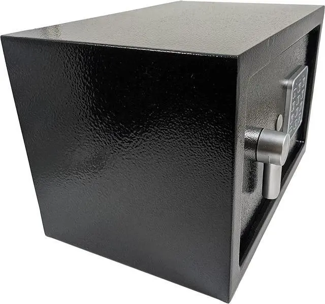 Alt view image 6 of 6 - Electronic Safe with Digital Keypad, Program your own 3 to 8 Digit Pin, Includes 2 Emergency Keys and Mounting Bolts, Battery Operated Lock Box