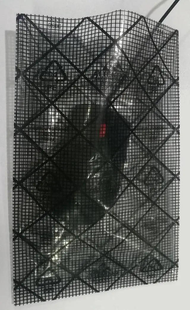 Alt view image 3 of 3 - 20 Pack Anti-Static Bags with Conductive Grid, 10" x 12"